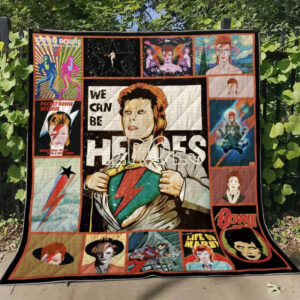 David Bowie Album Music Thank You For The Memories 8K819 Gift Lover Blanket II0