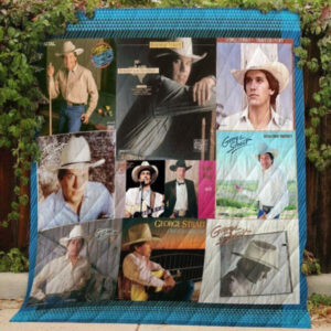 George Strait Album Music Thank You For The Memories 8K833 Gift Lover Blanket II0