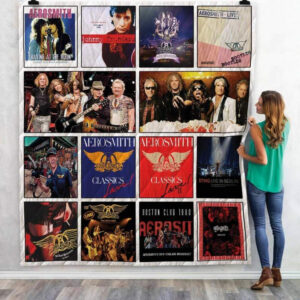 Aerosmith Album Music Band Thank You For The Memories 8K859 Gift Lover Blanket II0