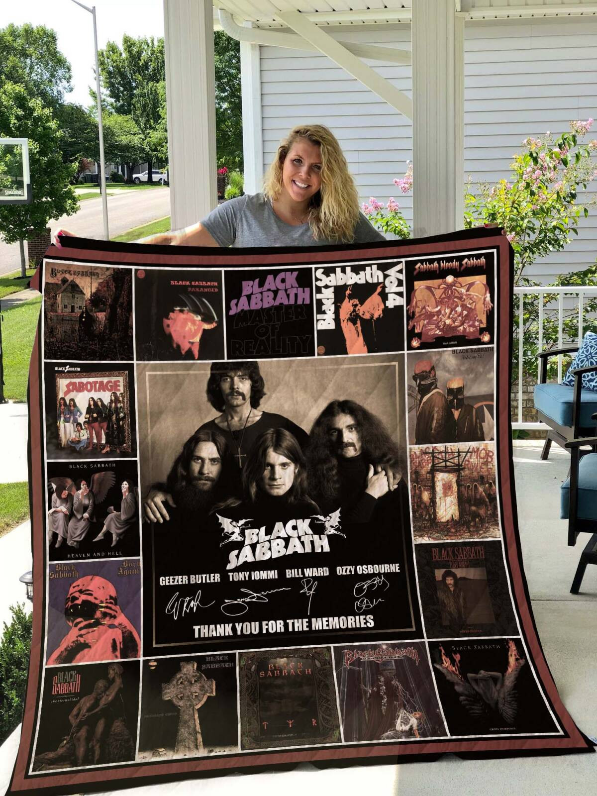 Black Sabbath Album Music Band Thank You For The Memories 8K866 Gift Lover Blanket II0 Black Sabbath Album Music Band Thank You For The Memories 8K866 Gift Lover Blanket II0