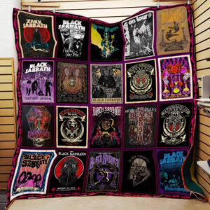 Black Sabbath Album Music Band Thank You For The Memories 8K8667 Gift Lover Blanket II0