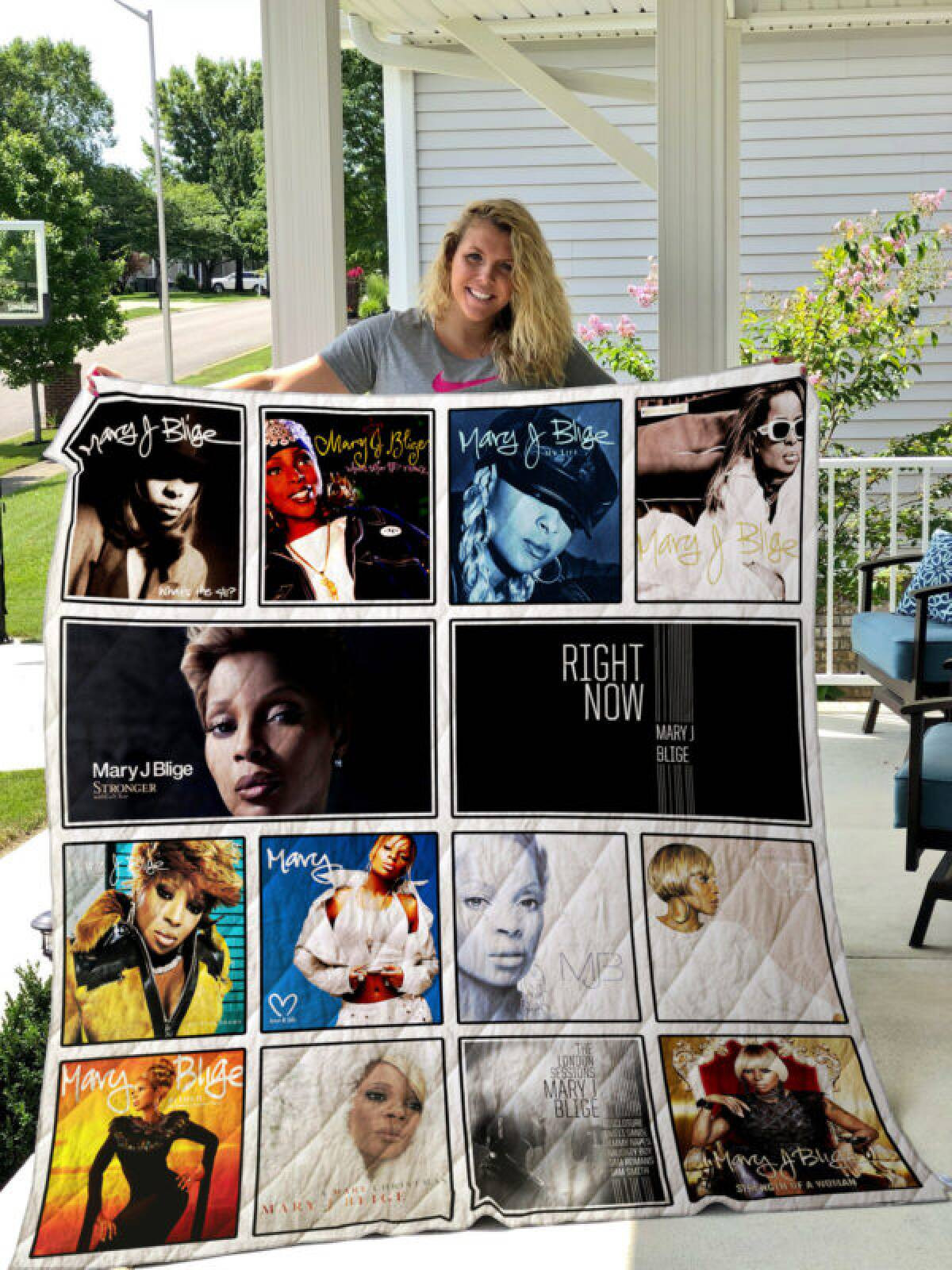 Mary J. Blige Album Music Band Thank You For The Memories 8K870 Gift Lover Blanket II0 Mary J. Blige Album Music Band Thank You For The Memories 8K870 Gift Lover Blanket II0