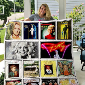 Dolly Parton Album Music Band Thank You For The Memories 8K878 Gift Lover Blanket II0