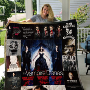 The Vampire Diaries Movies Thank You For The Memories 8K898 Gift Lover Blanket II0