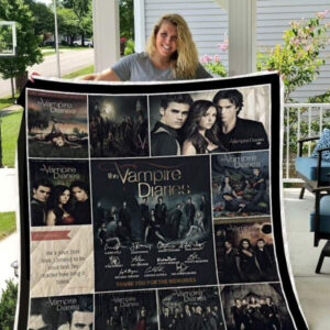 The Vampire Diaries Movies Thank You For The Memories 8K899 Gift Lover Blanket II0
