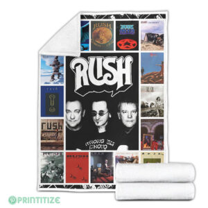 Rush Band Fleece Blanket