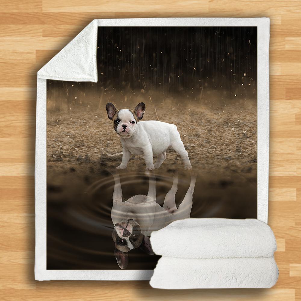 French Bulldog Blanket French Bulldog Blanket