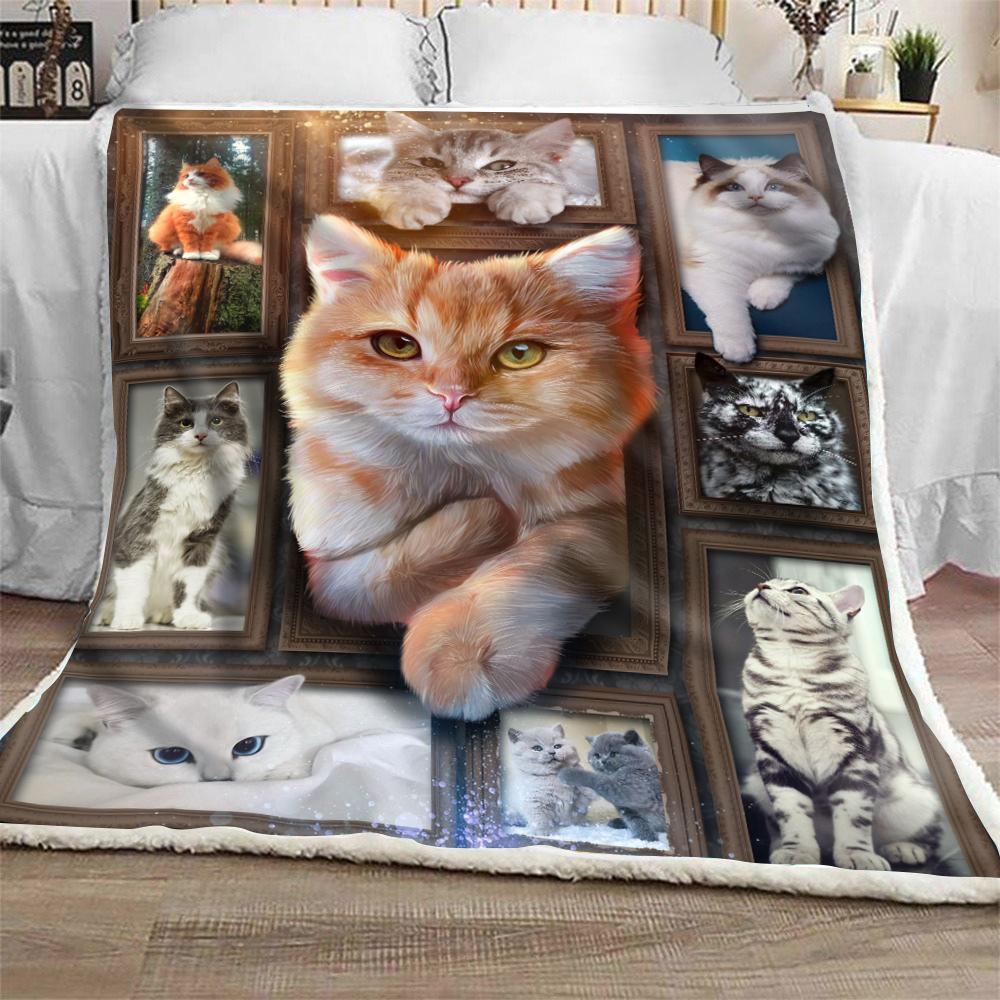 Leo Ginger Cat Blanket Leo Ginger Cat Blanket