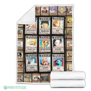 Wanted Manga One Piece Premium Blanket