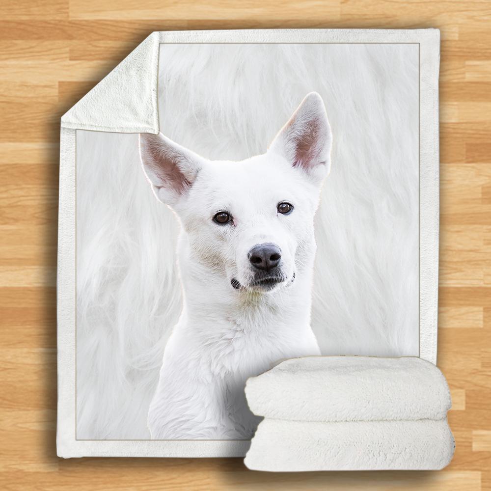 Canaan Dog Blanket Canaan Dog Blanket