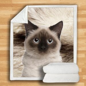 Birman Cat Blanket
