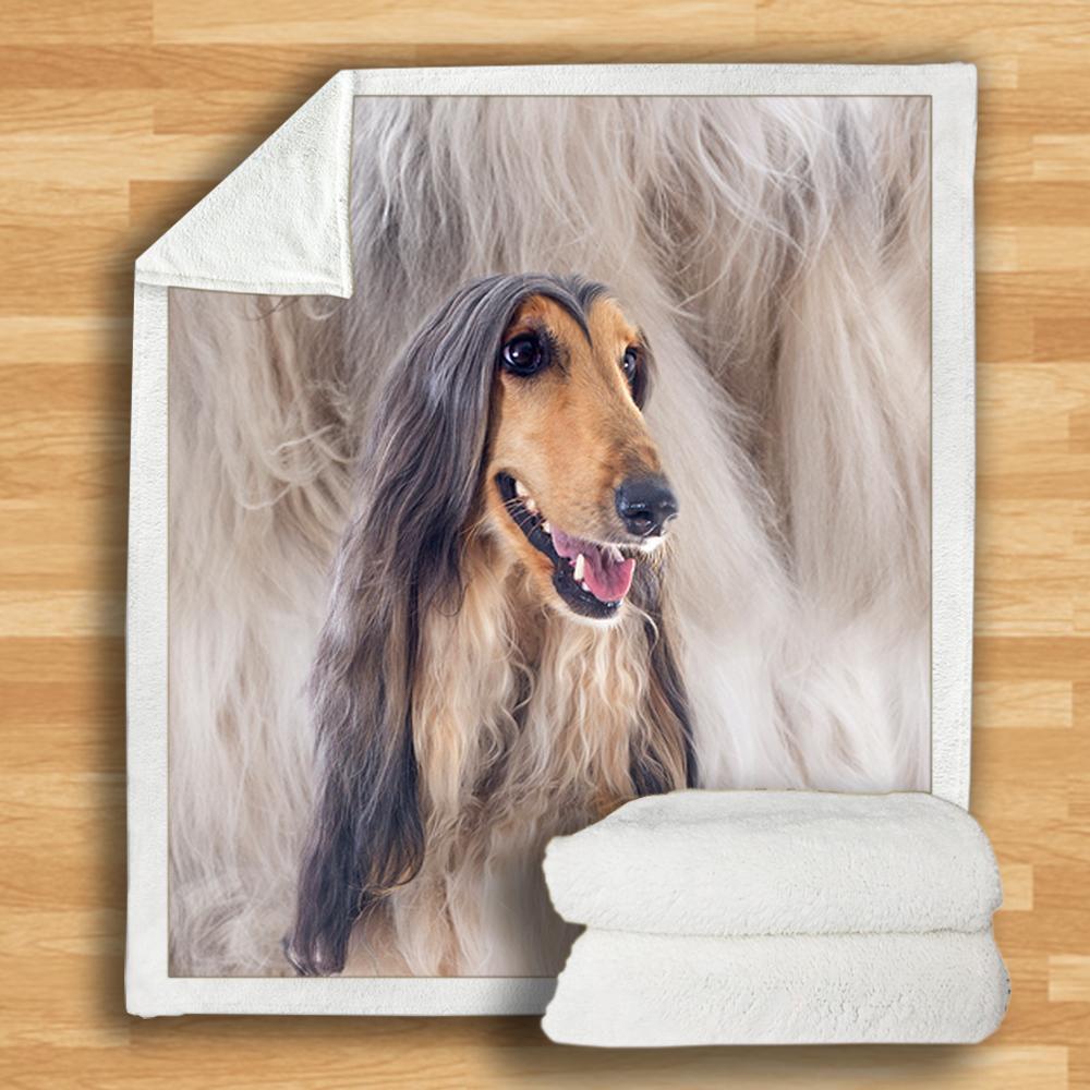 Afghan Hound Blanket Afghan Hound Blanket