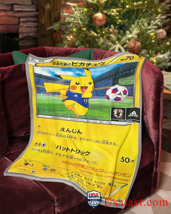 Adidas-Pokemon-Pikachu-Soccer-Fleece-Blanket-1