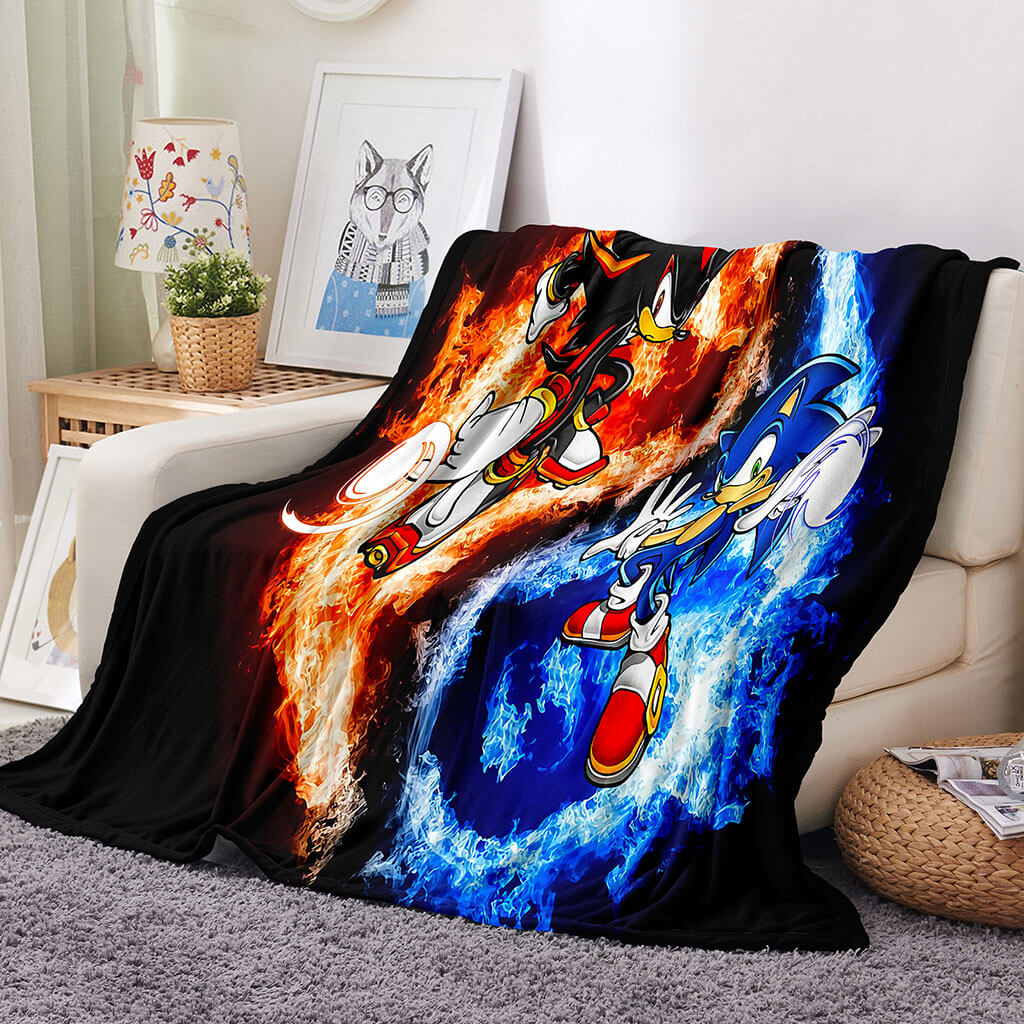 Adventures Of Sonic The Hedgehog Blanket 754 Adventures Of Sonic The Hedgehog Blanket 754