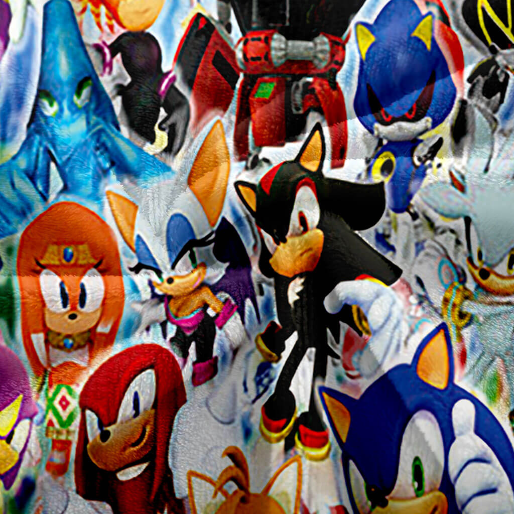 Adventures Of Sonic The Hedgehog Blanket 797 Adventures Of Sonic The Hedgehog Blanket 797