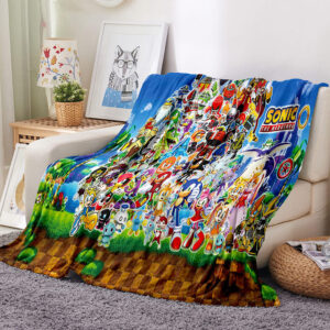Adventures Of Sonic The Hedgehog Blanket 972