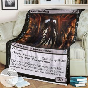 Afr 107 Grim Wanderer Magic The Gathering Mtg Blanket