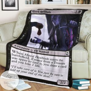 Afr 109 Hired Hexblade Magic The Gathering Mtg Blanket