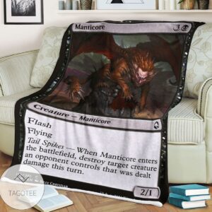 Afr 113 Manticore Magic The Gathering Mtg Blanket