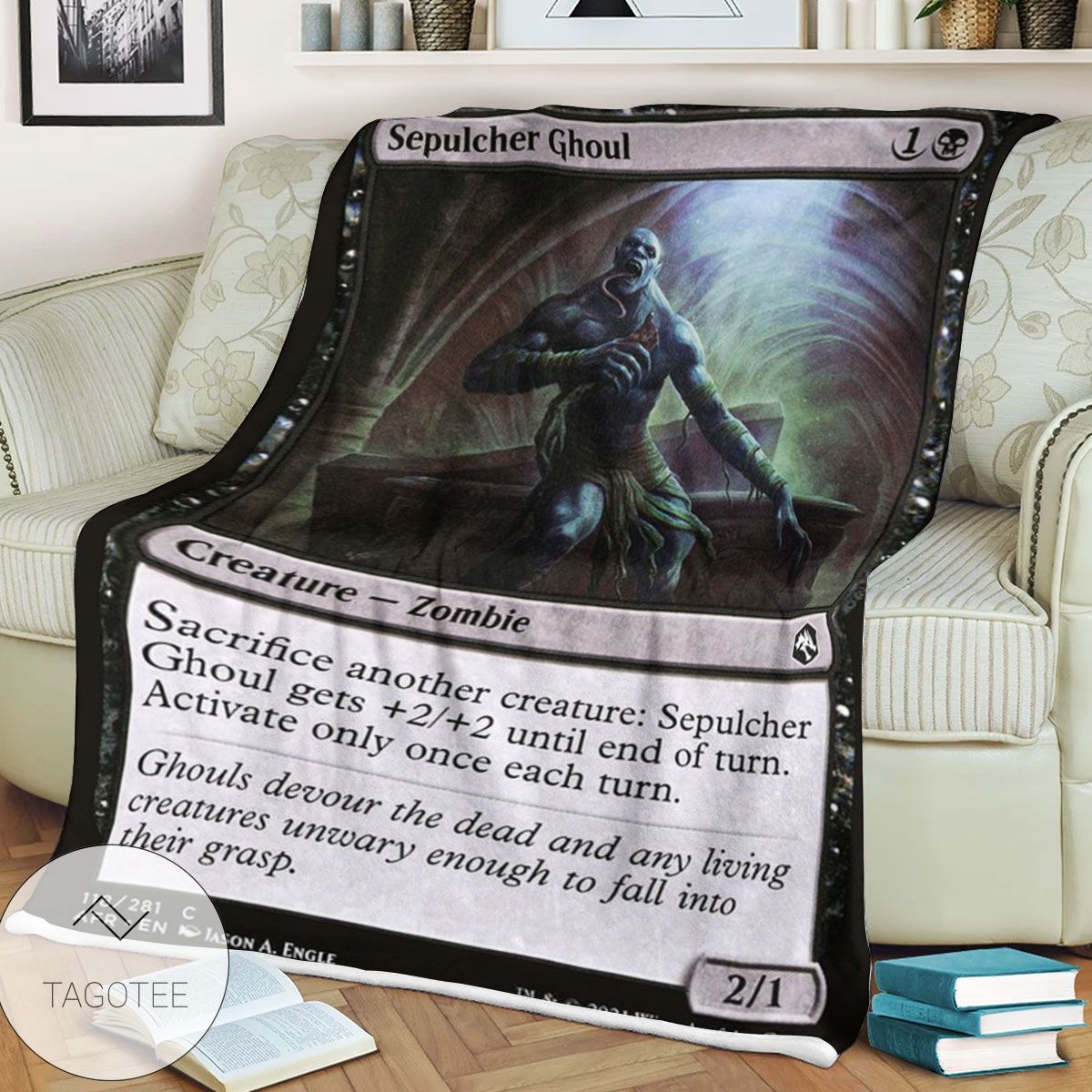 Afr 118 Sepulcher Ghoul Magic The Gathering Mtg Blanket Afr 118 Sepulcher Ghoul Magic The Gathering Mtg Blanket