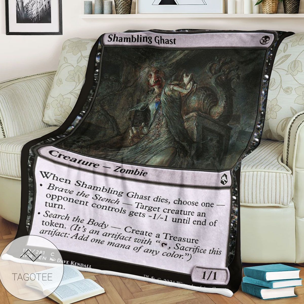 Afr 119 Shambling Ghast Magic The Gathering Mtg Blanket Afr 119 Shambling Ghast Magic The Gathering Mtg Blanket