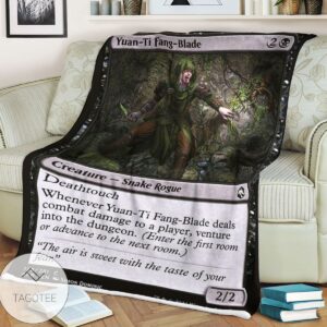 Afr 128 Yuan Ti Fang Blade Magic The Gathering Mtg Blanket