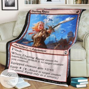 Afr 140 Dueling Rapier Magic The Gathering Mtg Blanket