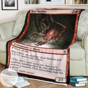 Afr 161 Rust Monster Magic The Gathering Mtg Blanket