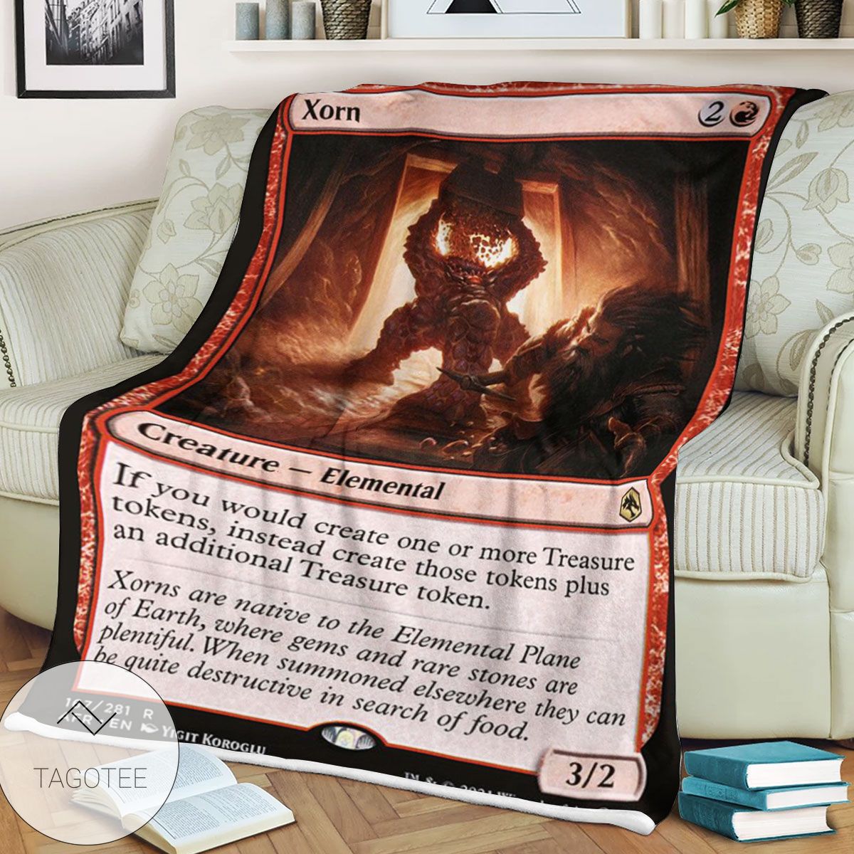 Afr 167 Xorn Magic The Gathering Mtg Blanket Afr 167 Xorn Magic The Gathering Mtg Blanket