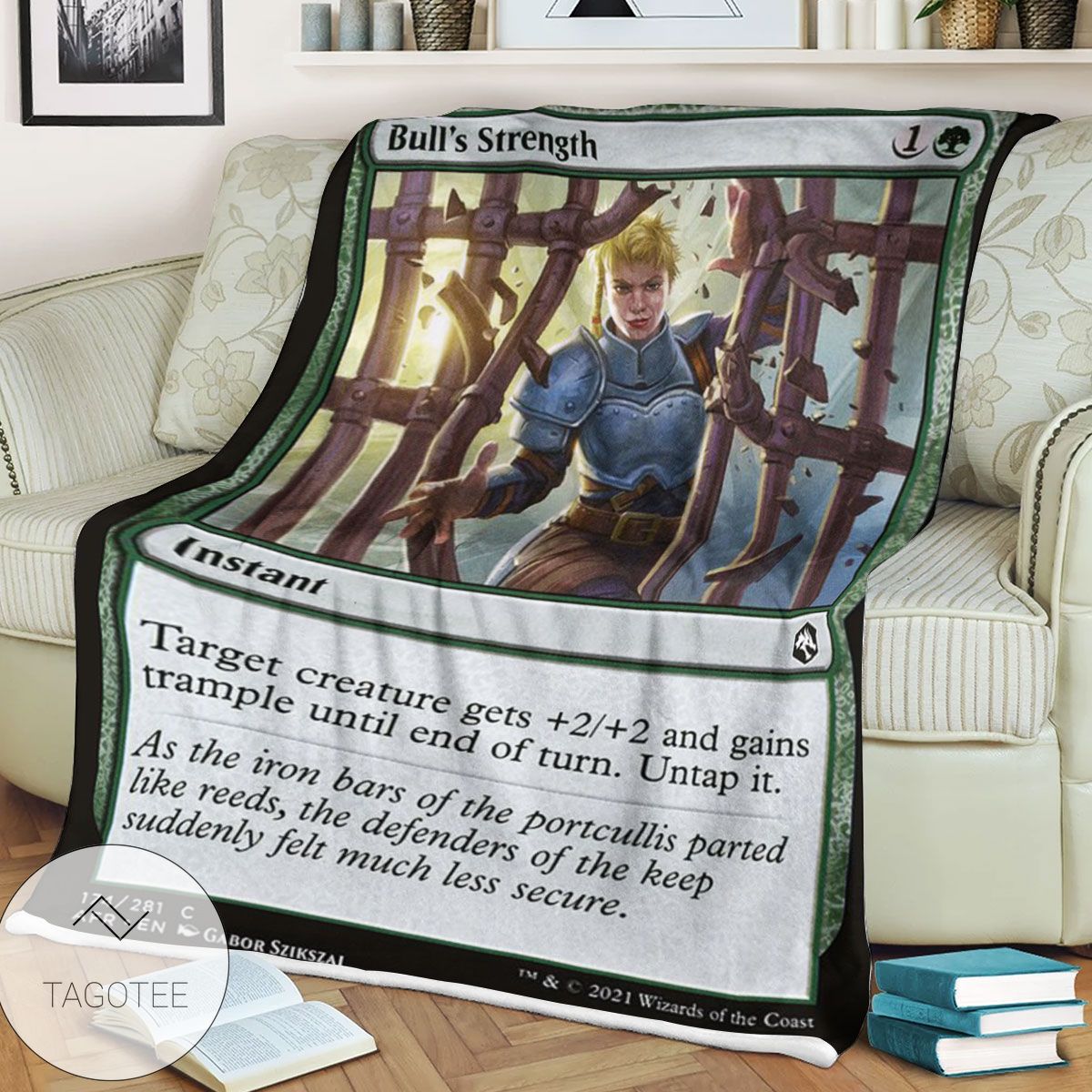 Afr 174 Bull S Strength Magic The Gathering Mtg Blanket Afr 174 Bull S Strength Magic The Gathering Mtg Blanket