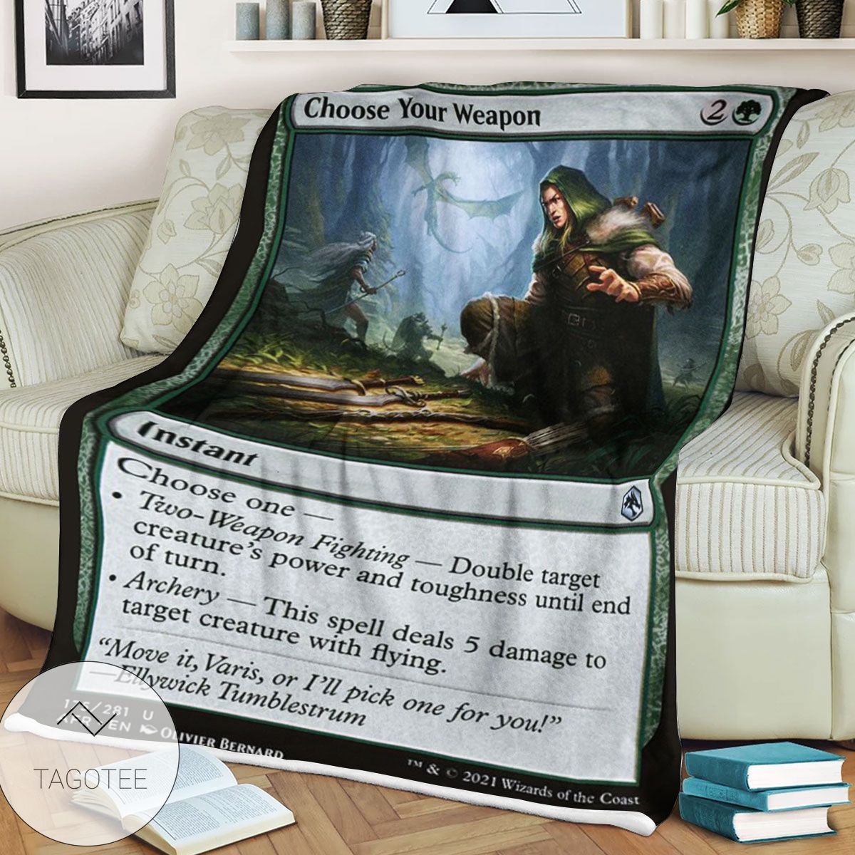 Afr 175 Choose Your Weapon Magic The Gathering Mtg Blanket Afr 175 Choose Your Weapon Magic The Gathering Mtg Blanket