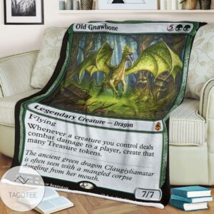 Afr 197 Old Gnawbone Magic The Gathering Mtg Blanket