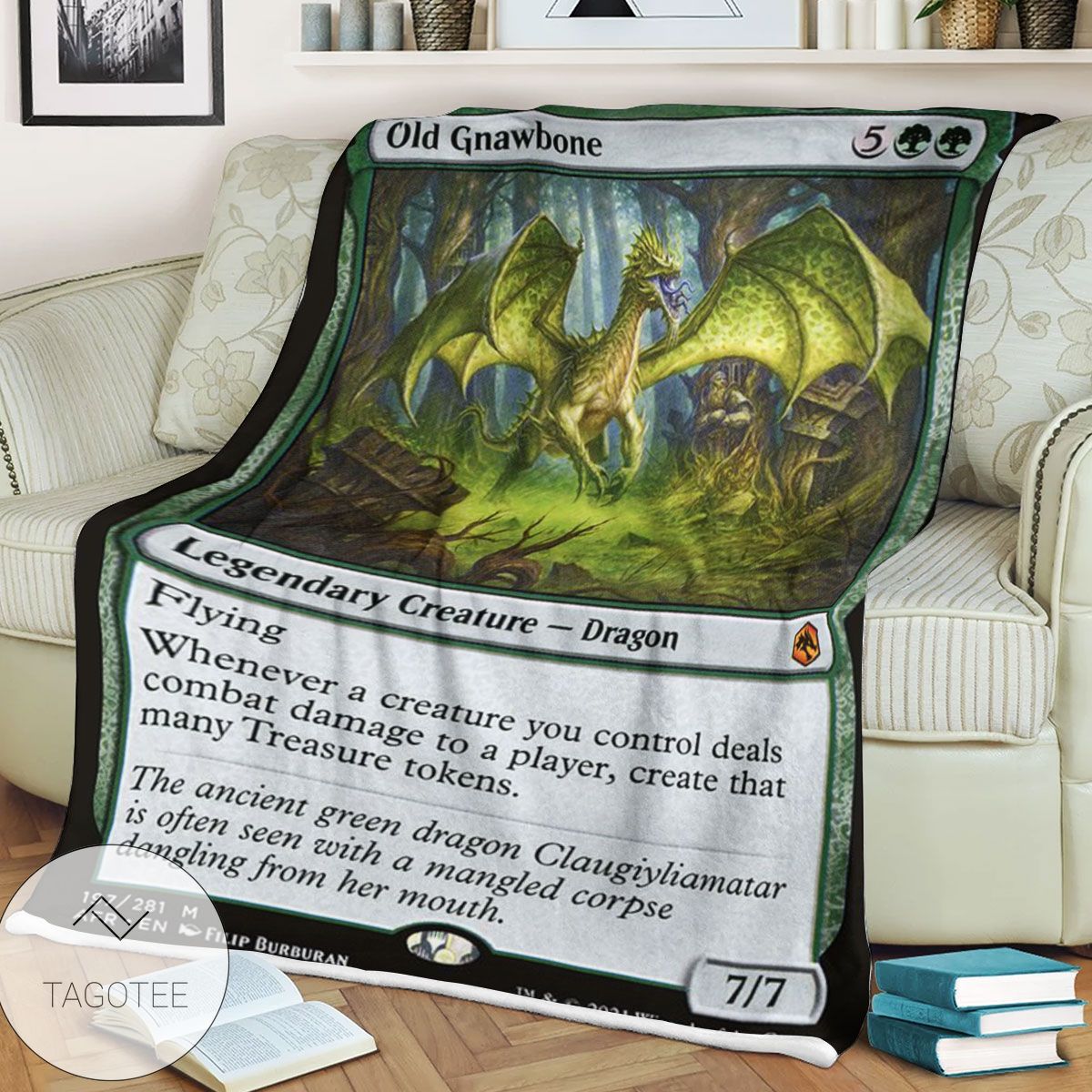 Afr 197 Old Gnawbone Magic The Gathering Mtg Blanket Afr 197 Old Gnawbone Magic The Gathering Mtg Blanket