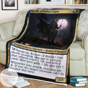 Afr 226 Krydle Of Baldur S Gate Magic The Gathering Mtg Blanket
