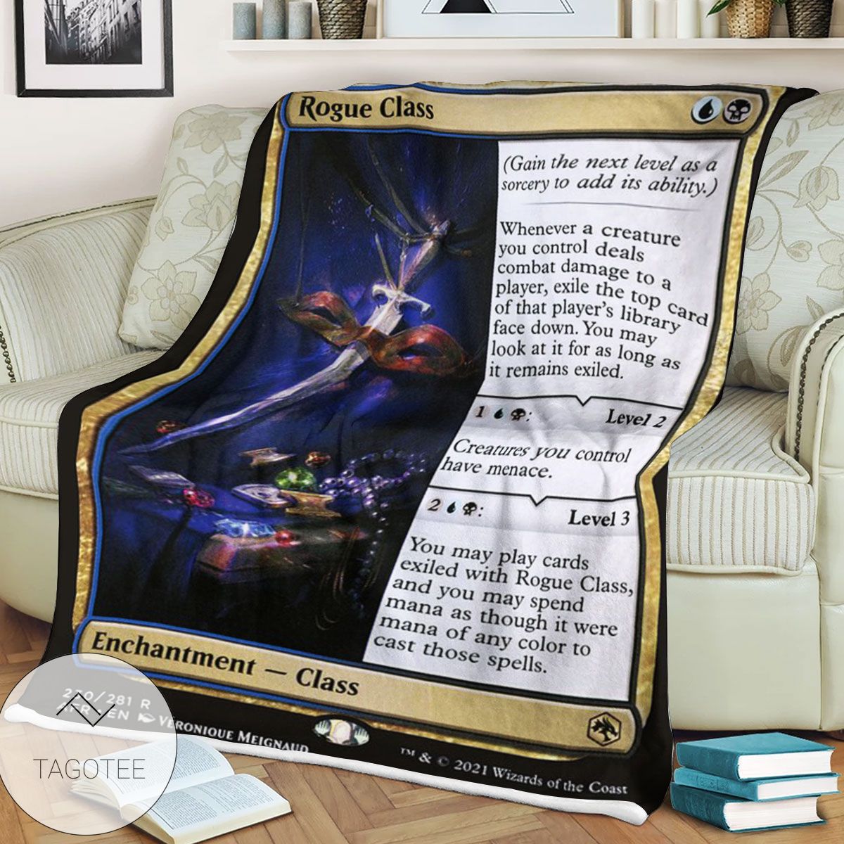Afr 230 Rogue Class Magic The Gathering Mtg Blanket Afr 230 Rogue Class Magic The Gathering Mtg Blanket