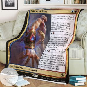 Afr 233 Sorcerer Class Magic The Gathering Mtg Blanket