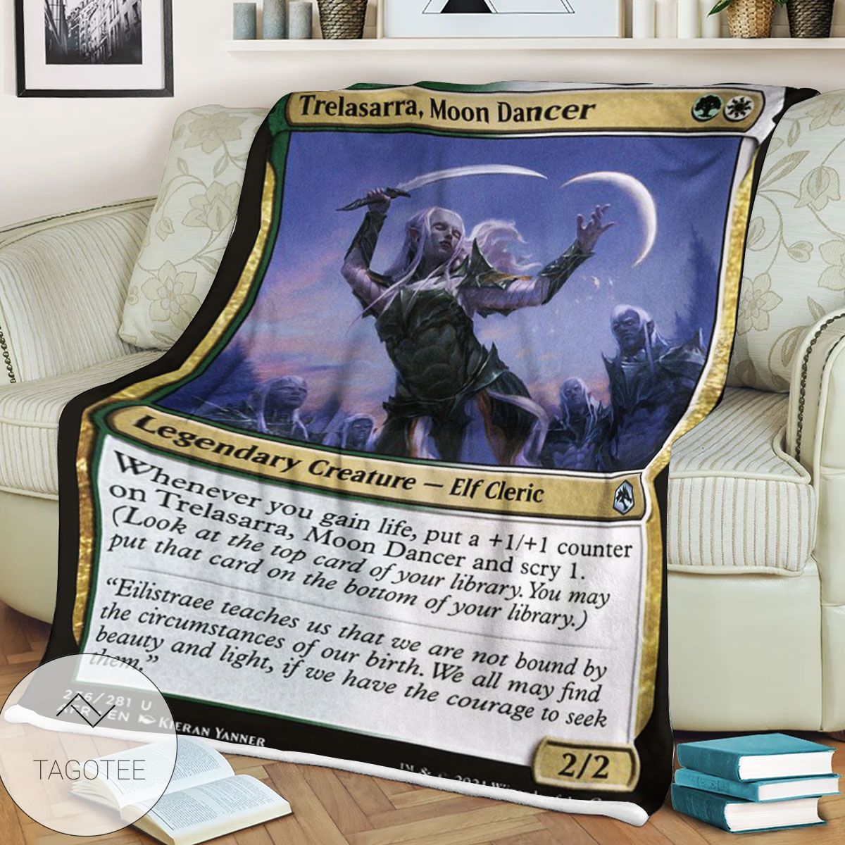 Afr 236 Trelasarra Moon Dancer Magic The Gathering Mtg Blanket Afr 236 Trelasarra Moon Dancer Magic The Gathering Mtg Blanket