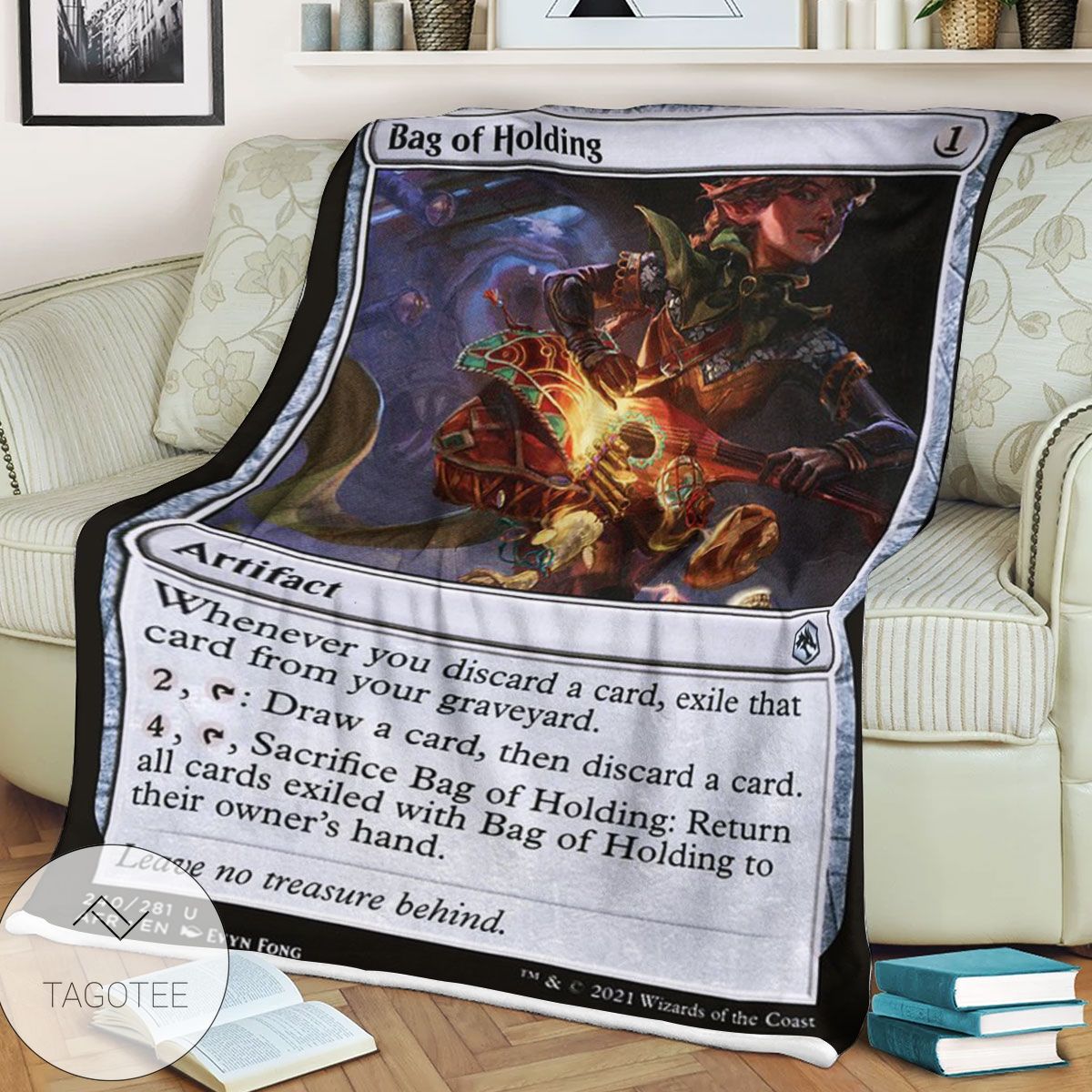 Afr 240 Bag Of Holding Magic The Gathering Mtg Blanket Afr 240 Bag Of Holding Magic The Gathering Mtg Blanket
