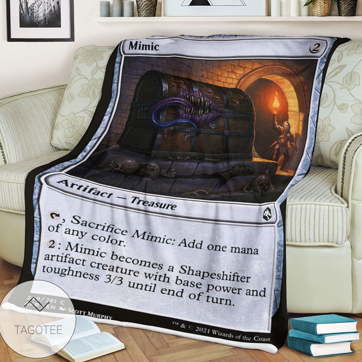 Afr 249 Mimic Magic The Gathering Mtg Blanket Afr 249 Mimic Magic The Gathering Mtg Blanket