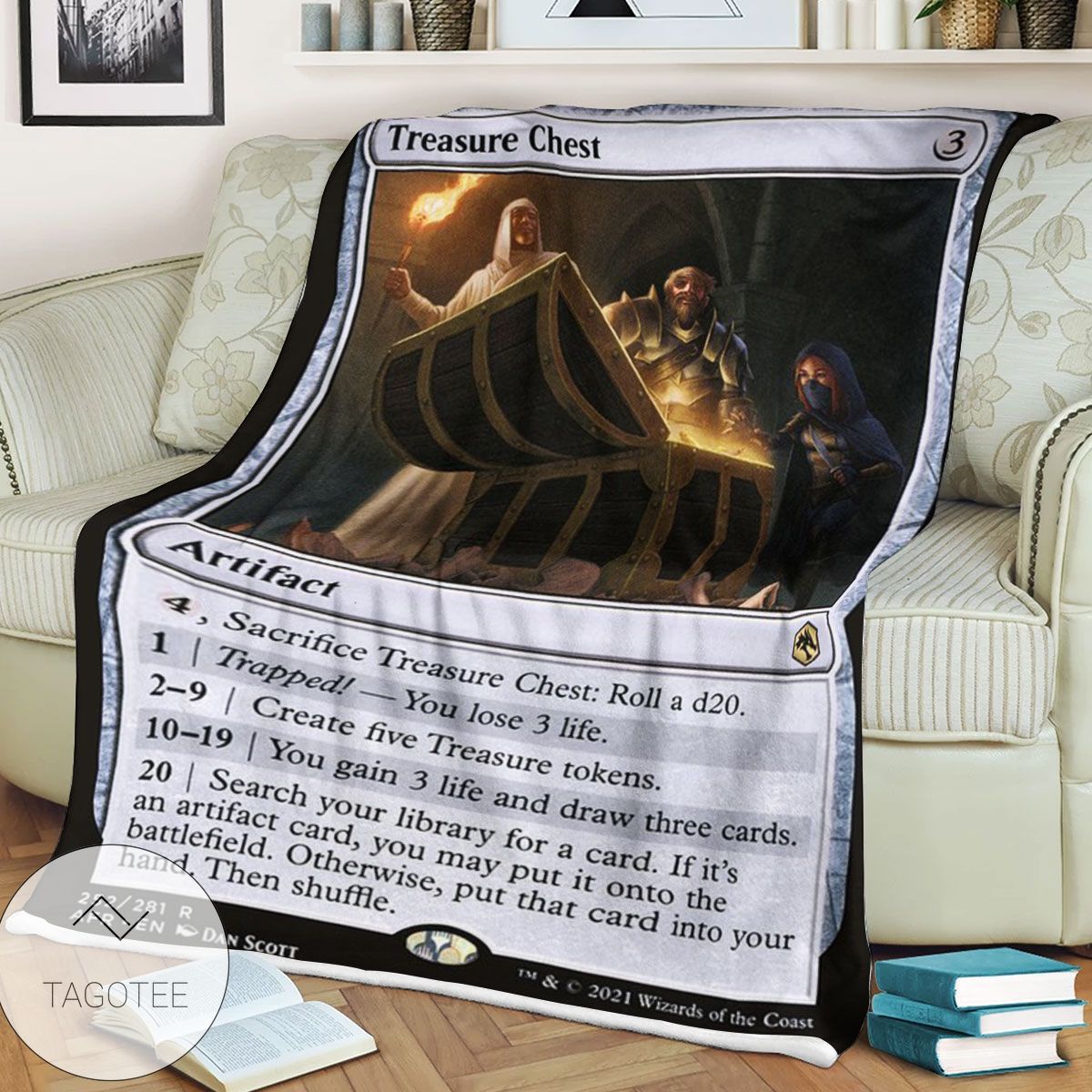 Afr 252 Treasure Chest Magic The Gathering Mtg Blanket Afr 252 Treasure Chest Magic The Gathering Mtg Blanket