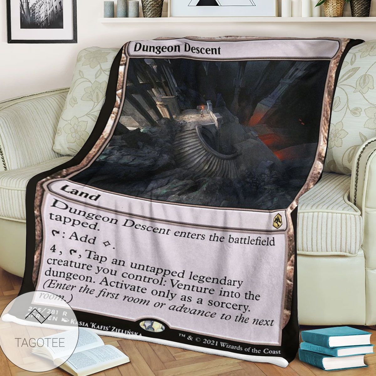 Afr 255 Dungeon Descent Magic The Gathering Mtg Blanket Afr 255 Dungeon Descent Magic The Gathering Mtg Blanket