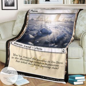 Afr 262 Plains Magic The Gathering Mtg Blanket