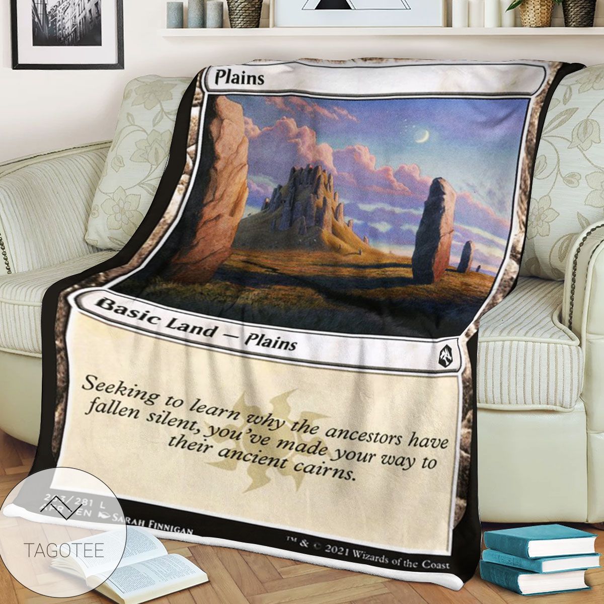 Afr 263 Plains Magic The Gathering Mtg Blanket Afr 263 Plains Magic The Gathering Mtg Blanket