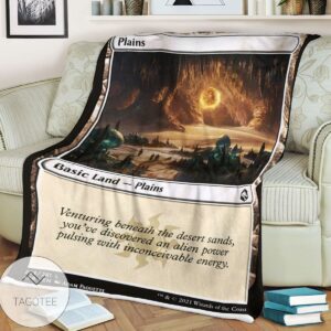 Afr 265 Plains Magic The Gathering Mtg Blanket