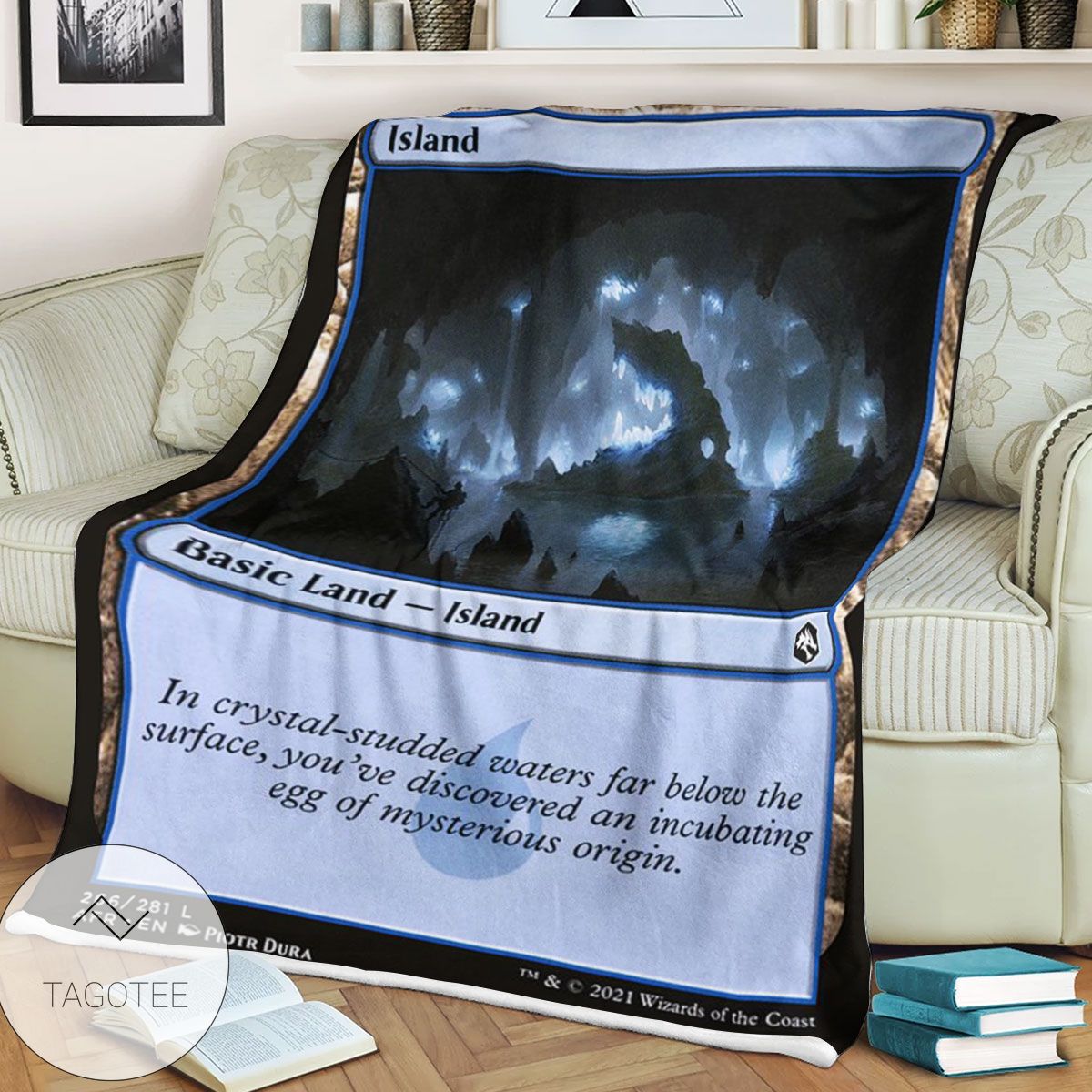 Afr 266 Island Magic The Gathering Mtg Blanket Afr 266 Island Magic The Gathering Mtg Blanket