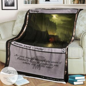 Afr 272 Swamp Magic The Gathering Mtg Blanket