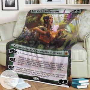 Afr 286 Ellywick Tumblestrum Magic The Gathering Mtg Blanket