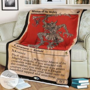 Afr 320 Minion Of The Mighty Magic The Gathering Mtg Blanket