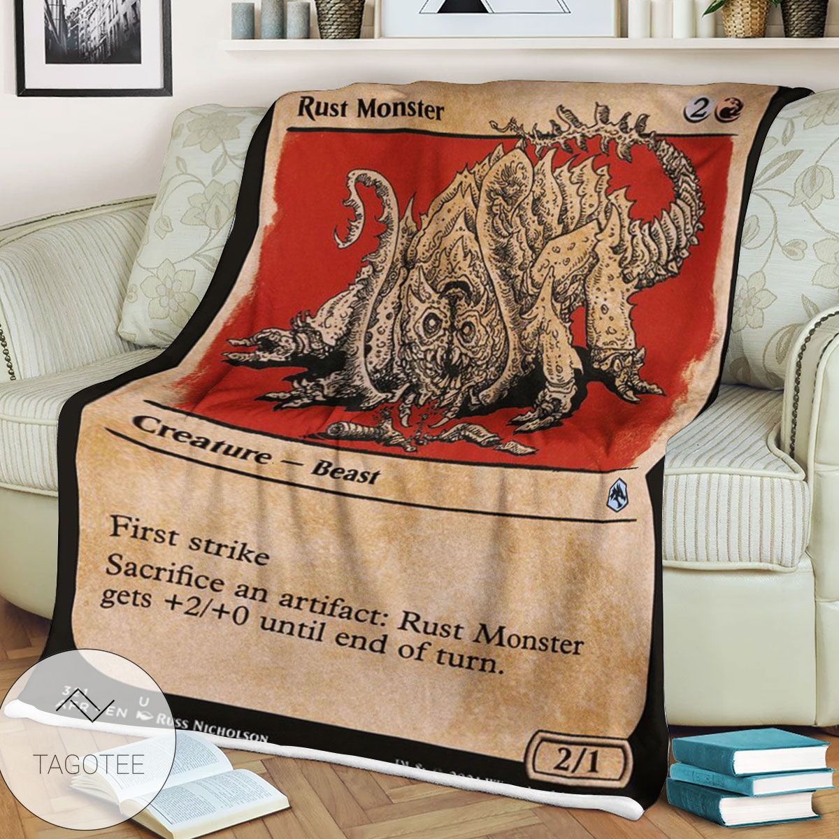 Afr 321 Rust Monster Magic The Gathering Mtg Blanket Afr 321 Rust Monster Magic The Gathering Mtg Blanket
