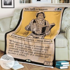 Afr 347 Volo Guide To Monsters Magic The Gathering Mtg Blanket
